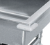 Thumbnail image #1 for Advance Tabco Set of 4 Corner Bumpers for Mobile Silver Soak Sinks and Mixer Stands