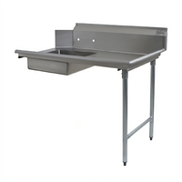 Eagle Group BlendPort® Straight Soiled Dishtable with Sink, 96 Inch, Right-to-Left