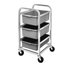 Thumbnail image #1 for Single-Section Aluminum 3-Level End-Load Bus Box Cart