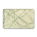 Thumbnail image #1 for CFS Brands Glasteel™ 1418LDFG031 18 x 14 Inch Low-Edge Rectangular Fiberglass Cafeteria Tray, Starfire Beige Case of 12