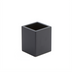 Thumbnail image #1 for American Metalcraft Square Black Wood Condiment Caddy Box
