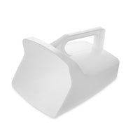 Rubbermaid Commercial 64 oz White Polyethylene Flat-Bottom Utility Scoop