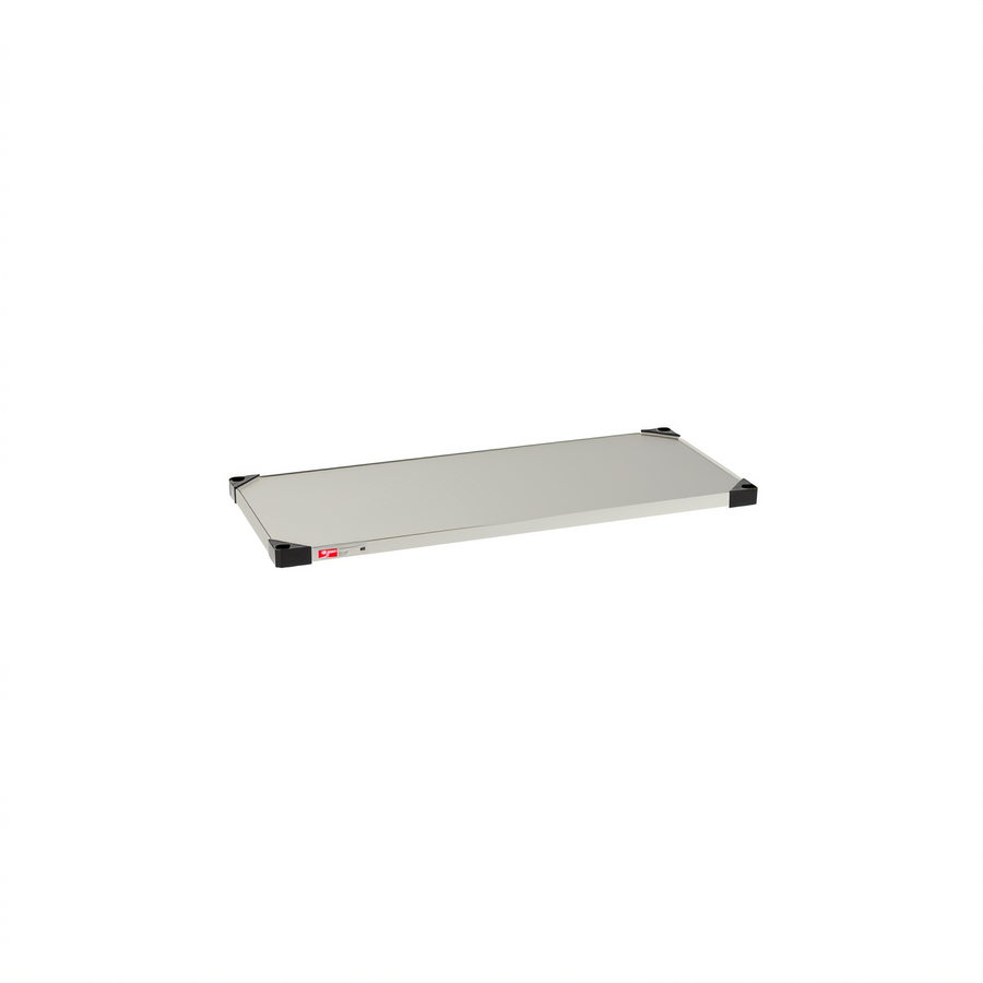 Product image #1 for Metro Super Erecta 42" x 18" Flat Solid Stainless Steel Shelf with Raised Ship's Edge