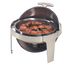 Thumbnail image #1 for Adagio Round 7 Qt Stainless Steel Chafer Replacement Water Pan