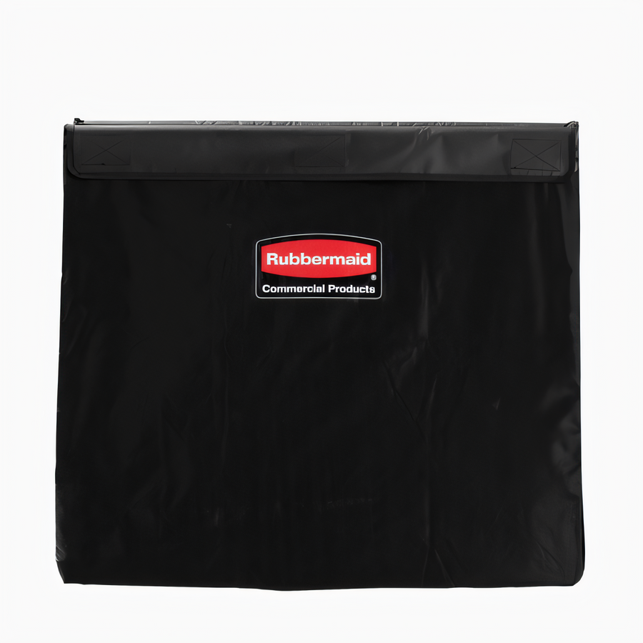 Product image #1 for Rubbermaid Commercial Products Executive Collapsible Basket X-Cart Laundry Cart Replacement Bag, 8 Bushel, Vinyl, Black