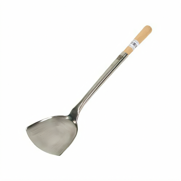 Product image #1 for Town Equipment 19-1/2-Inch Stainless Steel Wok Shovel with Wood Handle
