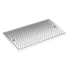 Thumbnail image #1 for Krowne Royal Series KR-D24 24-Inch Drop-In Stainless Steel Bar Top Drainer with Perforated Inserts and 1-1/2-Inch Drain