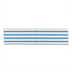 Thumbnail image #1 for Rubbermaid Commercial HYGEN Disposable Microfiber Floor Pad, 18-Inch, Blue Stripe, Case of 150