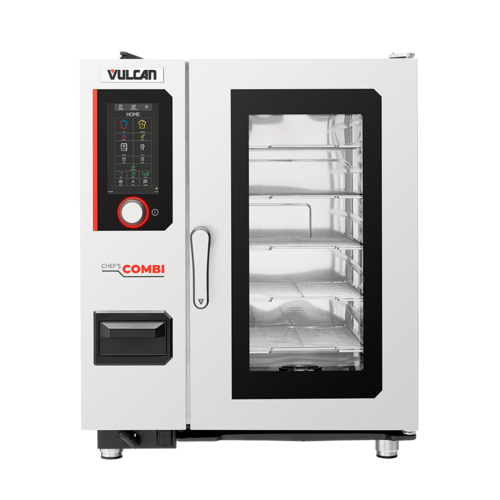 Product image #2 for Vulcan Chef'sCombi 101G Gas 10-Level Half-Size Steam Generator Combi Oven