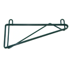 Thumbnail image #1 for Klinger's Trading SWALLMOUNT-GREEN Wall-Mount Bracket for Wire Shelves, Green Epoxy