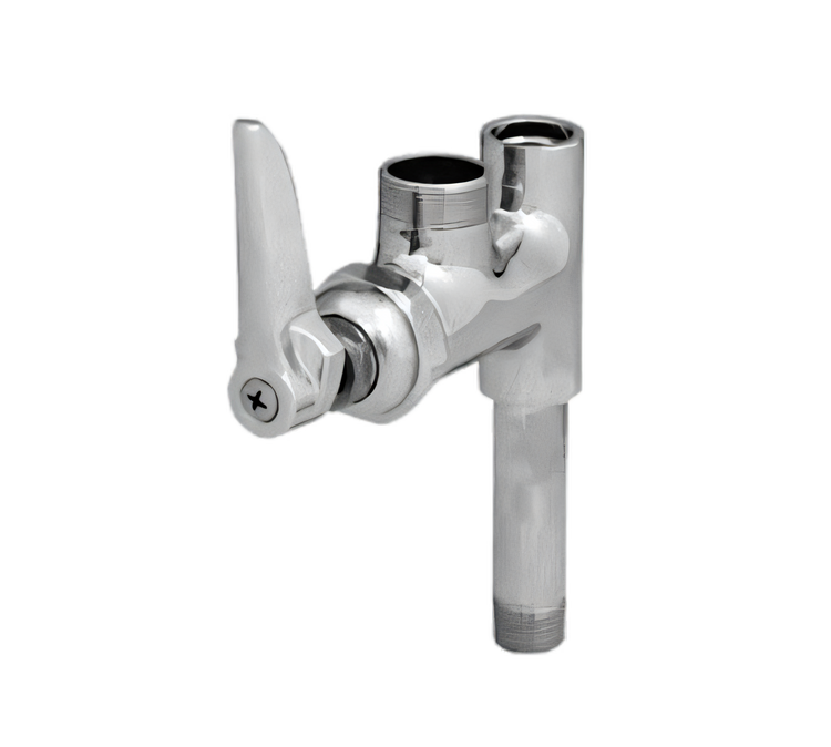 Product image #1 for T&S Brass Add-On Faucet for Pre-Rinse Units, Less Nozzle, 3/8 Inch NPT
