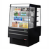 Thumbnail image #1 for Turbo Air 38-5/8 Inch Wide Island Display Self-Serve Refrigerated Merchandiser, 14.4 Cu. Ft., Black, 220V