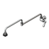 Thumbnail image #1 for T&S Brass Wall-Mount Single-Temperature Pot and Kettle Filler Faucet with 26-Inch Double-Jointed Swing Nozzle