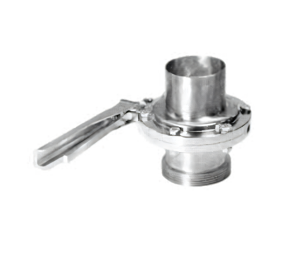 Product image #1 for Cleveland Range 3-Inch Butterfly Valve with Acme Thread for Steam Kettles
