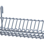 Thumbnail image #1 for Quantum SG-LH1384GY Lid/Tray Drying Rack, 13-1/2"W x 8-1/2"D x 4-1/4"H, Gray Epoxy Antimicrobial Finish, NSF