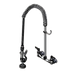 Thumbnail image #1 for T&S Brass EasyInstall 8-Inch Wall-Mount Pre-Rinse Unit with 44-Inch Hose, Swivel, and 1.15 GPM Spray Valve