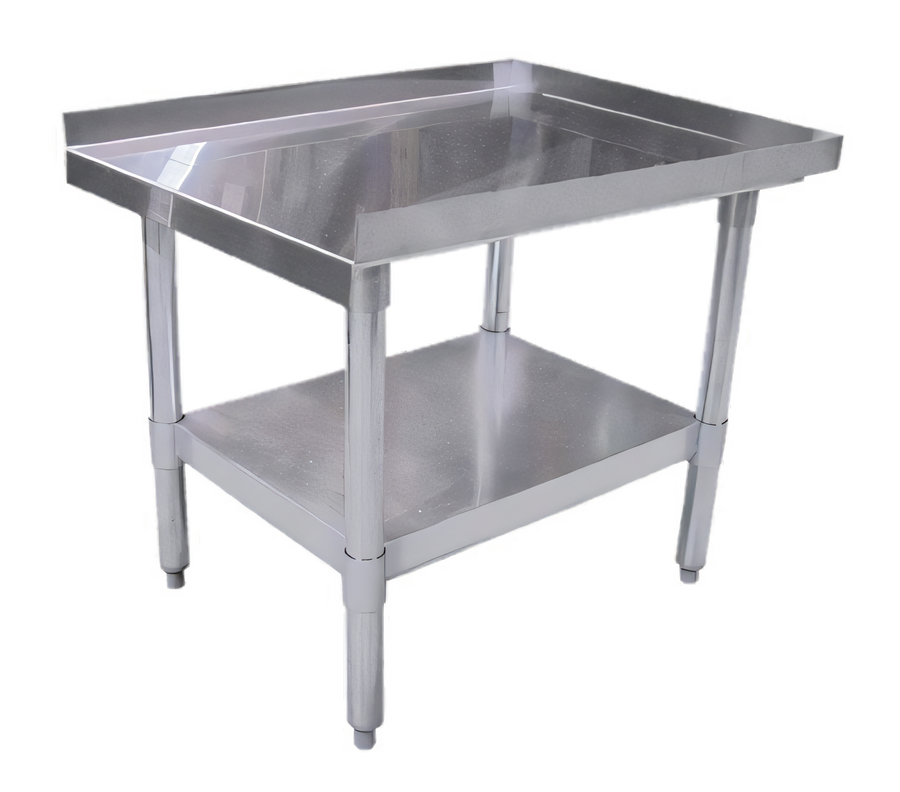 Product image #1 for 24 Inch x 30 Inch 18-Gauge Stainless Steel Top Equipment Stand with Undershelf