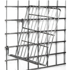 Thumbnail image #1 for Eagle Group WalStor BH-1 Modular Wall System Book Holder, Wall-Mounted, NSF, 3 x 12 x 10 Inches