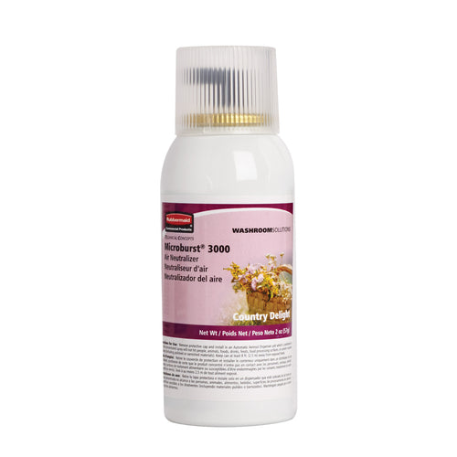 Product image #1 for Microburst 3000 Country Delight Aerosol Air Neutralizer Refill, Case of 12