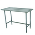 Thumbnail image #1 for Advance Tabco Special Value Series 96-Inch x 30-Inch Flat Top Open Base Work Table