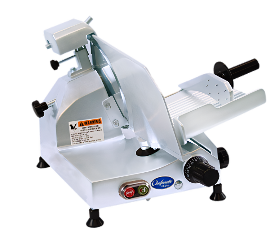 Product image #1 for Chefmate™ C10 Manual Gravity Feed Commercial Food Slicer, 10-Inch Knife, 1/4 HP