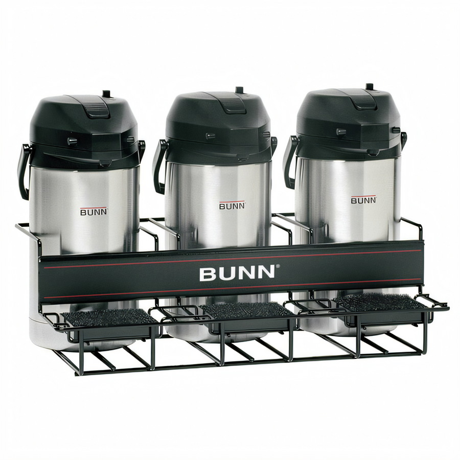 Product image #1 for BUNN Universal Airpot Rack for 3 Push-Button or Lever-Action Airpots