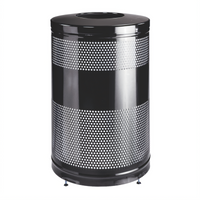 Howard Classics 51 Gallon Cans or Bottles Drop-Top Steel Recycling Receptacle