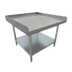 Thumbnail image #1 for Serv-Ware 12 Inch x 30 Inch Stainless Steel Top Equipment Stand with Galvanized Undershelf
