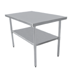 Thumbnail image #1 for Serv-Ware T3036CWP-4 Stainless Steel Prep Tables