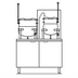 Thumbnail image #1 for Crown GMT-10-6 Gas Kettle/Cabinet Assembly with (1) 6 Gallon & (1) 10 Gallon Tilting Kettles