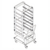 Thumbnail image #1 for Henny Penny MCR-215 10-Level Crosswise EZ-In Mobile Chicken Rack