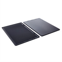 RATIONAL 1/1 GN Reversible Grill & Pizza Tray, Cast Aluminum, TriLax Coated