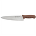 Thumbnail image #1 for Winco Stäl KWP-100N 10-Inch Stamped Chef's Knife with Brown Polypropylene Handle