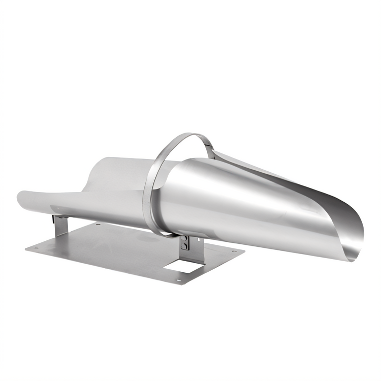 Product image #1 for Commercial Stainless Steel Stuffing Horn, Large, 32-Inch, for Netting Sizes 20-28