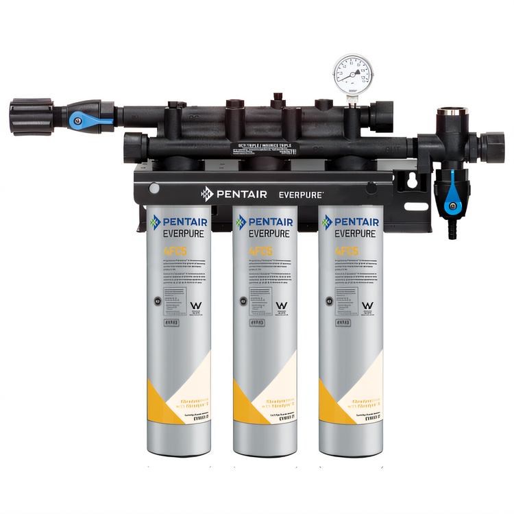 Product image #1 for Everpure QC7I Triple 4FC5 Carbon Block Water Filtration System
