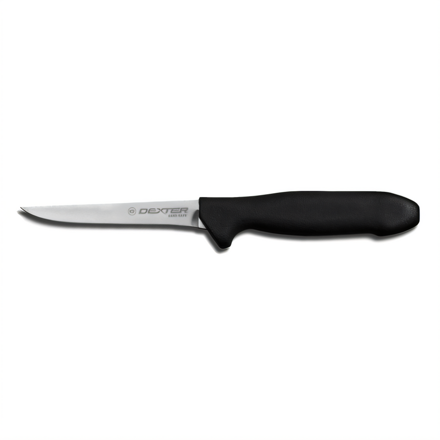 Product image #1 for Dexter Russell Sani-Safe 4-1/2-Inch Hollow Ground Boning/Utility Knife with Black Polypropylene Handle