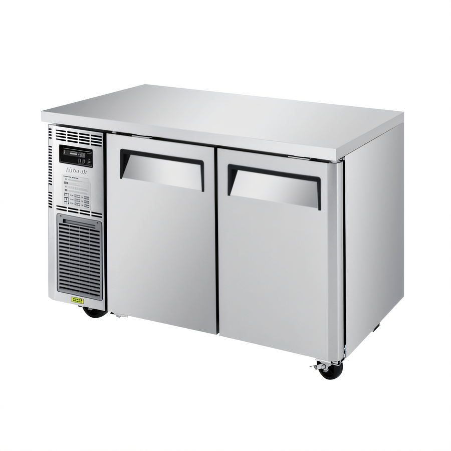 Product image #1 for Turbo Air J Series Narrow 2-Section Side-Mount Undercounter Freezer, 8.92 Cu. Ft.