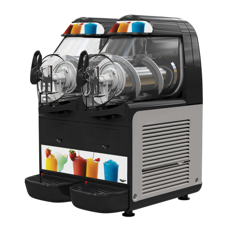 Product image #1 for Vollrath VCBA128-302 Countertop Frozen Beverage Granita Machine, 2 Bowls, 220-240V