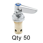 Thumbnail image #1 for T&S Brass Eterna 002711-40M50 Left-Hand Cold Spring Check Faucet Spindle Assembly Case of 91