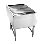 Thumbnail image #1 for Eagle Group Spec-Bar B24PTIC 36-Inch Underbar Pass-Thru Insulated Ice Bin, 175 lb Capacity, 24-Inch Deep, Stainless Steel, Without Cold Plate