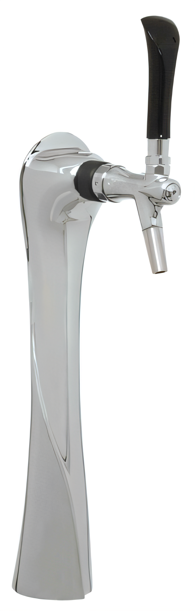 Product image #1 for Perlick Lucky Style Air-Cooled Direct Draw Beer Dispensing Kit, 1-Faucet, Polished Chrome, Field Installation Kit