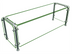 Thumbnail image #1 for Hatco Flav-R-Shield ED20 Full-Service Single-Sided Tempered Glass Food Shield, 48 x 15 x 18 Inches