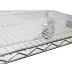 Thumbnail image #1 for Serv-Ware SMC2436CWP Clear Plastic Wire Shelving Shelf Mat, 24 x 36 Inches