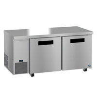 Hoshizaki Steelheart ULF67B Two-Door Undercounter Reach-In Freezer, 67