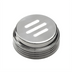 Thumbnail image #1 for American Metalcraft 4407T Contemporary Stainless Steel Replacement Slotted Spice Shaker Top for 4407
