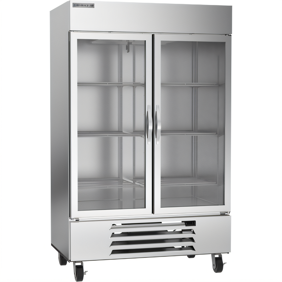Product image #1 for Beverage-Air Horizon Series Two-Section Reach-In Glass Door Freezer, 46.2 Cu. Ft.