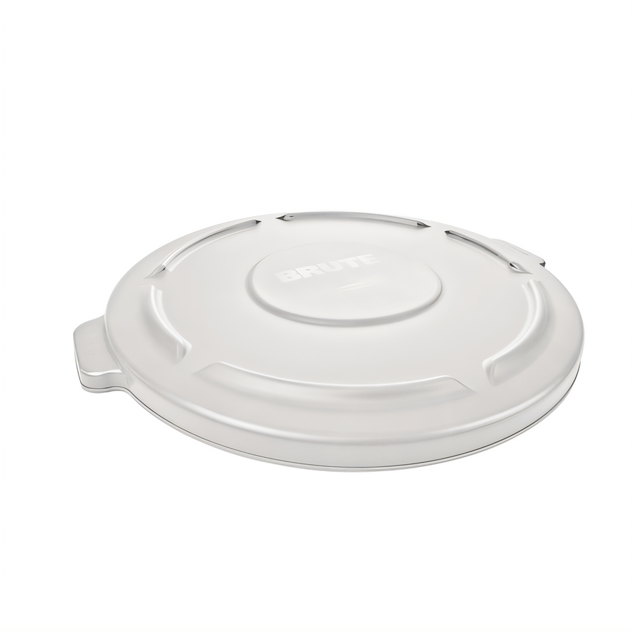 Product image #1 for Rubbermaid Commercial BRUTE 20 Gallon White Flat Trash Can Lid