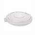 Thumbnail image #1 for Rubbermaid Commercial BRUTE 20 Gallon White Flat Trash Can Lid