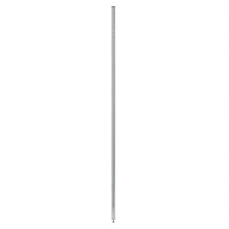 Product image #1 for Olympic 54-Inch Stationary Grooved Chrome Wire Shelving Post
