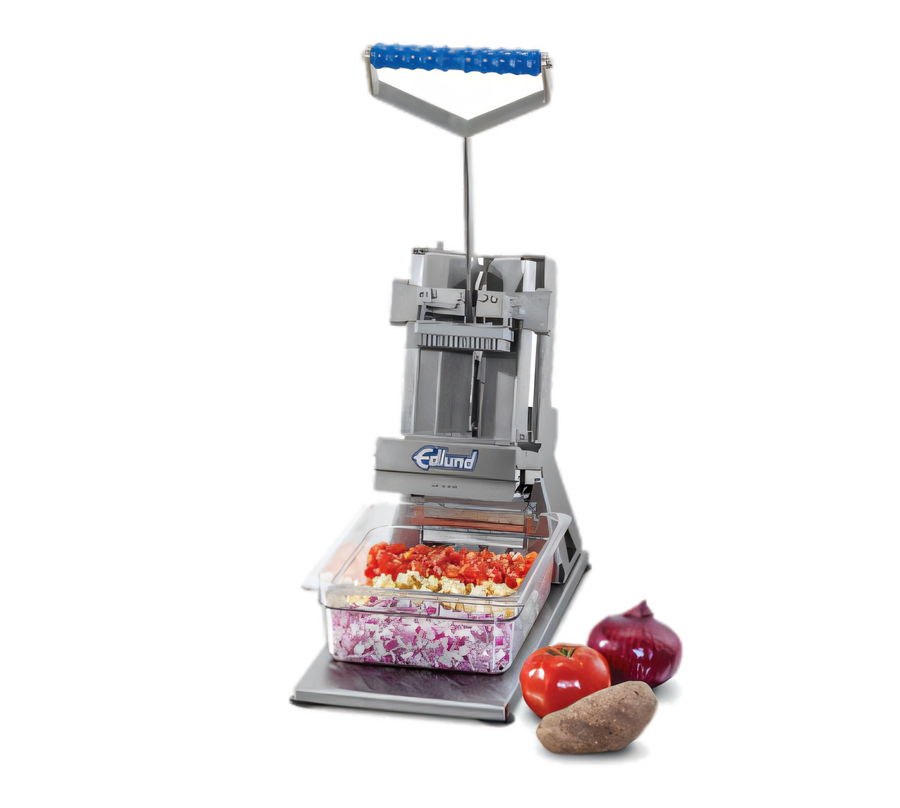 Product image #1 for Edlund Titan Series Max-Cut 1/4-Inch Manual Countertop Stainless Steel Dicer Unit with Suction Cup Base